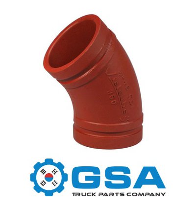 Уголок (колено) 45 градусов для бетоновода