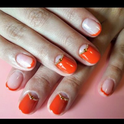 Гель лак +маникюр +дизайн - 600 руб нейбута