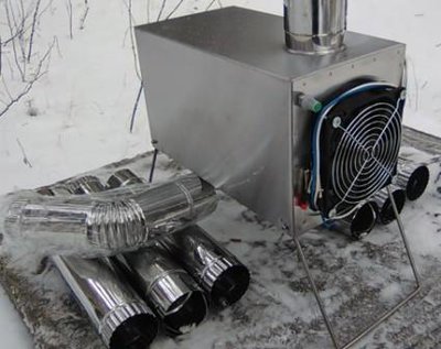 Теплообменник «Вектор-ВУ» (нерж. сталь) 12В