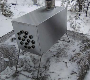 Теплообменник «Вектор-ВУ» (нерж. сталь) 12В