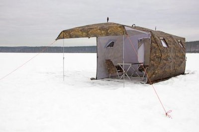 Зимняя палатка Берег Куб 3.60 "Берег" (Двухслойный)