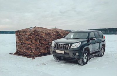 Зимняя палатка Берег Куб 4.40 "Берег" (Двухслойный)