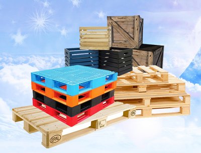Продажа ящиков и поддонов б/у, дерево и пластик