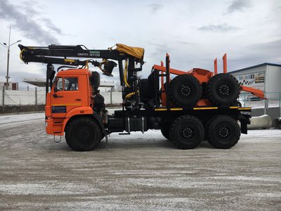 Лесовозы Камаз 2019 г.в. 300 л/с, с манипулятором Велмаш Палфингер 