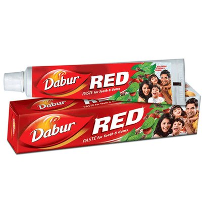 Аюрведическая зубная паста Дабур красная (Dabur Red Paste for Teeth & Gums), 100 г.