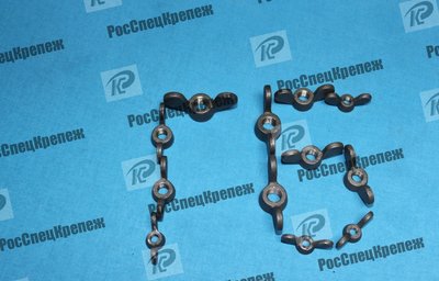 Гайка – барашковая высокопрочка М6-6Н.СТАЛЬ 35Л