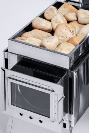 Печь-камин "ИНВЕНТ" Средняя 500х250х250