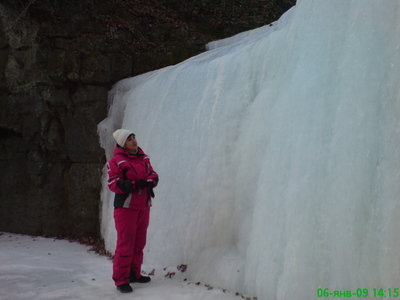 30 января 2011 г.Кравцовские водопады +открытый горячий басейн