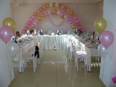 Банкетный зал для свадьбы. Свадьба на базе отдыха.