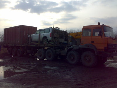 Сдам в аренду тягач седельный с прицепоп 4-х мостовой полно-приводной