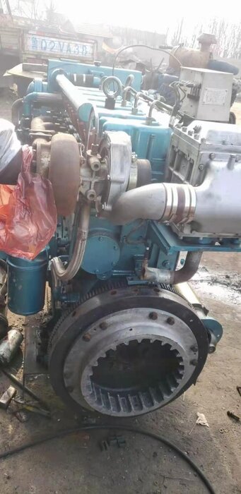 Судовой двигатель б/у ZIBO 6105ZLC