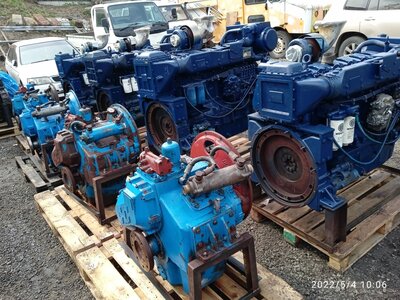 Судовой двигатель б/у Weichai WP10
