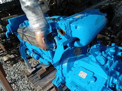 Судовой двигатель б/у Weichai WD615