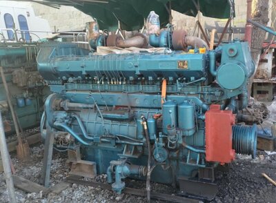 Судовой двигатель б/у Weichai 8170