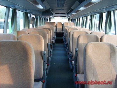 Корейский туристический автобус Daewoo BH120F новый.