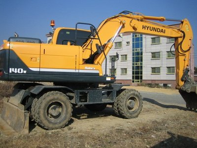 Продам экскаватор колесный Hyundai  Robex 140W год выпуска - 2010. 