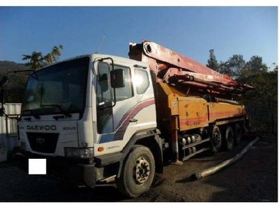 Бетононасос Daewoo novus.