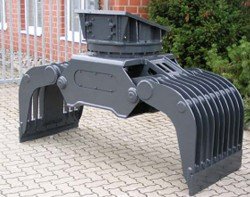 Грейферы экскаваторные для брёвен, металлолома, мусора, грунта (копающие), сыпучих материалов и др.