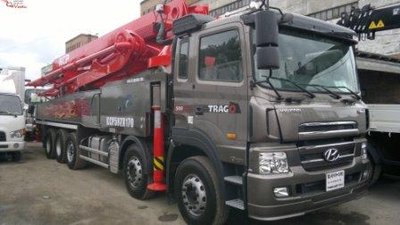 Продается автобетононасос KCP58ZX170 на базе Hyundai Trago  2012 ГОД