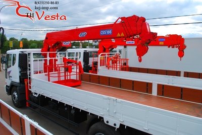 Продается КМУ CSS186 (7 тонн) на базе  грузовика  Hyundai HD 170 2012 год .