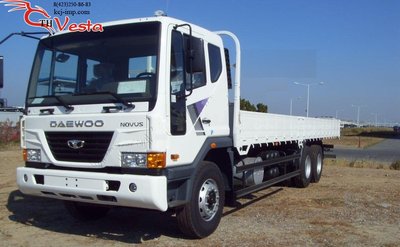 Автокран С буровой Junjin SA-150C на базе грузовика Daewoo Novus(15.5 тонн, 6x4) 2012 года