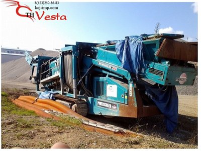 Дробильно-сортировочная установка POWERSCREEN WARRIOR 1800 2008 год