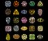 Цветные природные бриллианты сертификатов GIA / EGL
