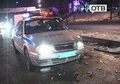Пьяный водитель протаранил полицейский заслон во Владивостоке