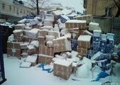 Посылки из Уссурийска, разбросанные у одного из жилых домов, дойдут до адресатов 25 января