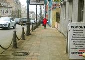 В центре Владивостока опасно ходить по тротуару