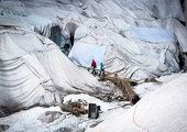 В надежде спасти ледник ученые накрыли его одеялами