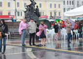 Концерт на центральной площади Владивостока получился со спецэффектами