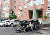 Во Владивостоке полностью сгорел Lexus