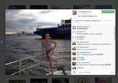 Волочкова попала в шторм во время морской прогулки во Владивостоке