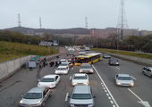 Автобусная остановка во Владивостоке провоцирует нарушение ППД и совершение ДТП