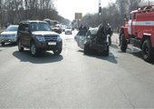 В Приморье в ДТП у светофора пострадали три человека