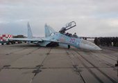 В Приморье пилот сумел посадить истребитель Су-27 на "брюхо"