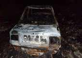 В Приморье насмерть сбили пешехода на угнанной машине, а затем сожгли её