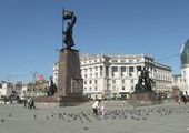 Проведен замер радиационного фона памятника борцам за власть советов