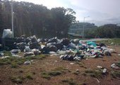 Владивостокцы заваливают остров Русский мусором