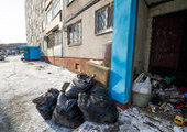 Из-за гололёда Владивосток обрастает мусором