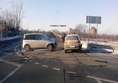 Во Владивостоке пьяный водитель врезался в стоящий автомобиль
