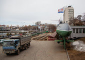 Пешеходную зону у подлодки С-56 во Владивостоке отремонтируют