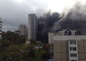 Во Владивостоке произошёл пожар в строящейся высотке