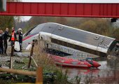 Во Франции потерпел крушение высокоскоростной поезд