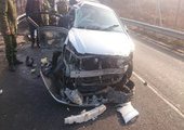 В тройном ДТП на перевале в Приморье пострадало пять человек