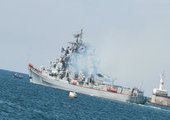 Российский сторожевой корабль «Сметливый» открыл огонь по турецкому сейнеру в Эгейском море