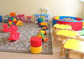 В детских садах обновления мебели и игрушек