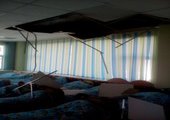 Во Владивостоке в новом детском саду рухнул потолок