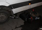 Во Владивостоке 13-летний мопедист влетел под автобус